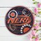 8 Count Nerf Party Paper Dinner Plates Durable Disposable Supplies Kids Birthday 9"